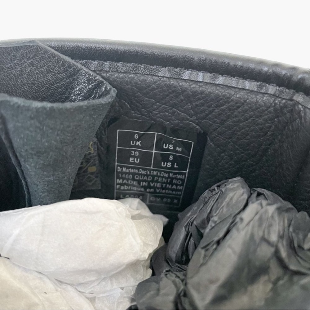 Doc Martens X Rick Owens Pentagram Boots Size 39 - Picture 11 of 11